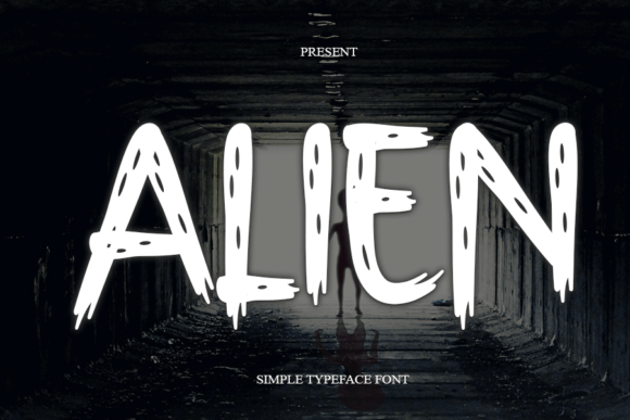 Alien Typeface for Modern Editorial Design