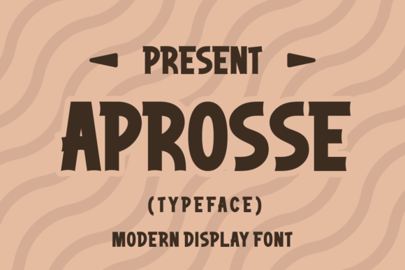 Aprosse: A Modern Display Font for High-Impact Campaigns