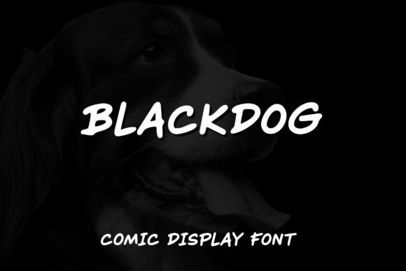 Blackdog Display Font: Handwritten Style for Scroll-Stopping Visuals