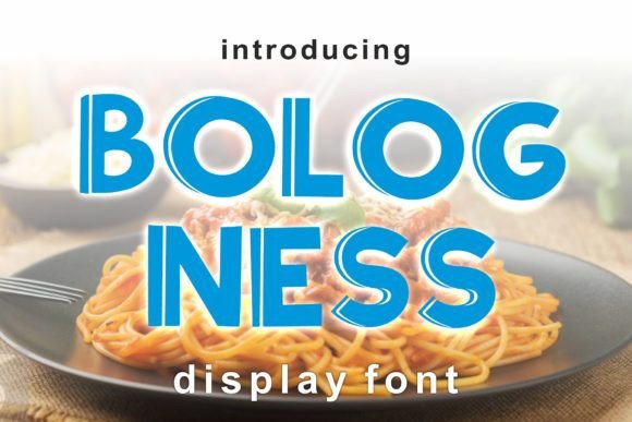 Bologness: The Groovy Display Font for Standout Branding