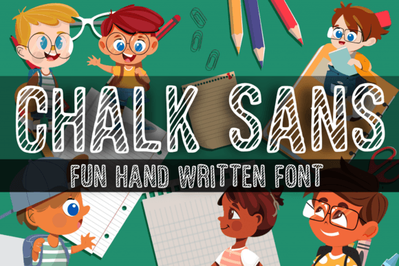 Chalk Sans: A Playful Display Font for Branding
