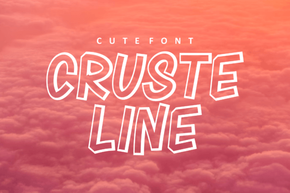 Cruste Line Typeface Review: A Friendly Display Font for Playful Branding