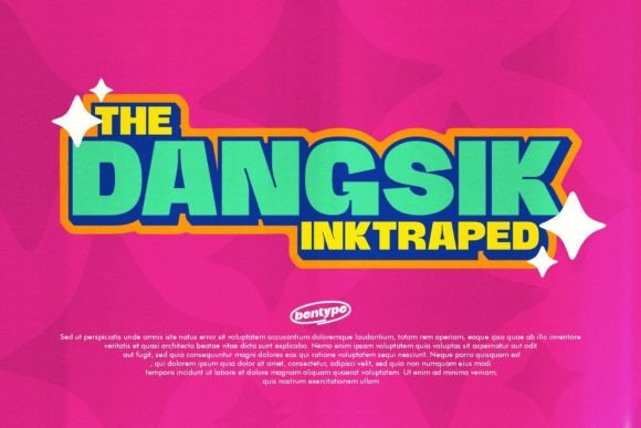 Dangsik: The Bold Display Font for Modern Brand Identity