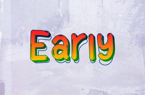 Early Display Typeface for Bold Campaign Headlines