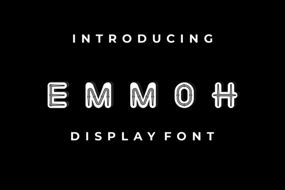 Emmoh: A Unique Display Font for Modern Digital Design