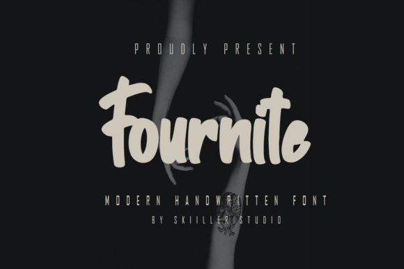 Fournite: A Modern Handwritten Display Font for Dynamic Branding