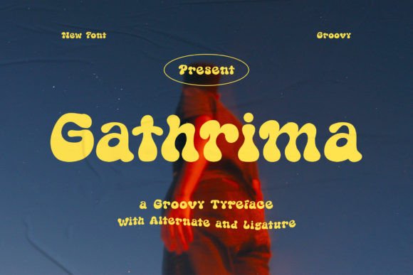 Gathrima: The Retro Display Font for Scroll-Stopping Social Media Graphics