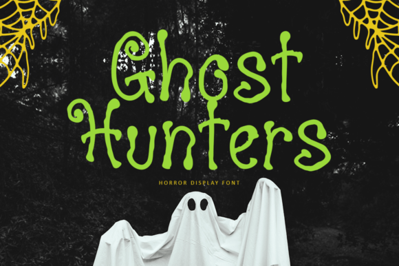 Ghost Hunters Font Review for Halloween Crafters