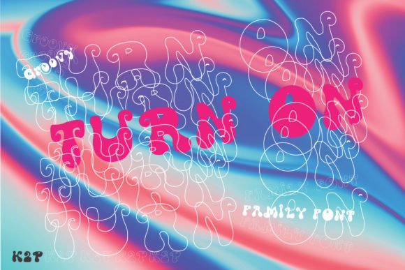 Groovy Turn On: The Retro Display Font for Timeless Branding