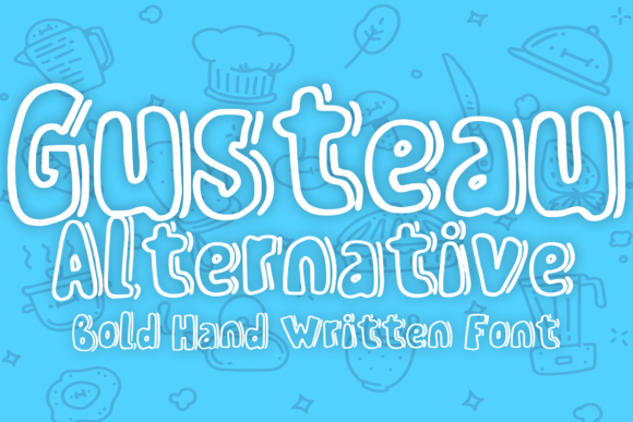 Gusteau Alternative: The Bold Display Typeface for Scroll-Stopping Campaigns