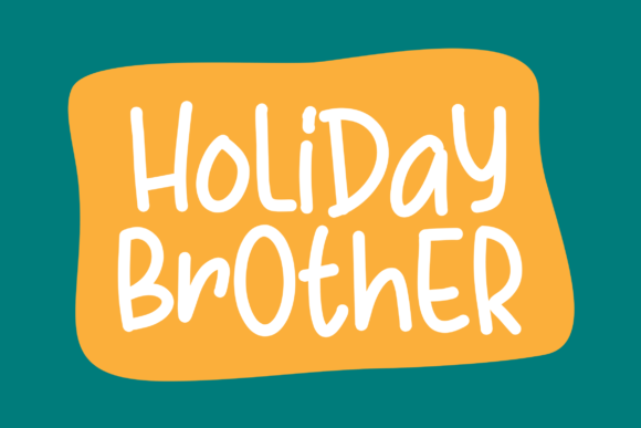 Holiday Brother Font Review: Adding Handwritten Joy to Small Business Branding
