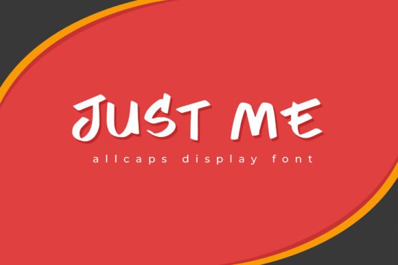 Just Me: The Perfect Display Font for Handmade Labels and Cards