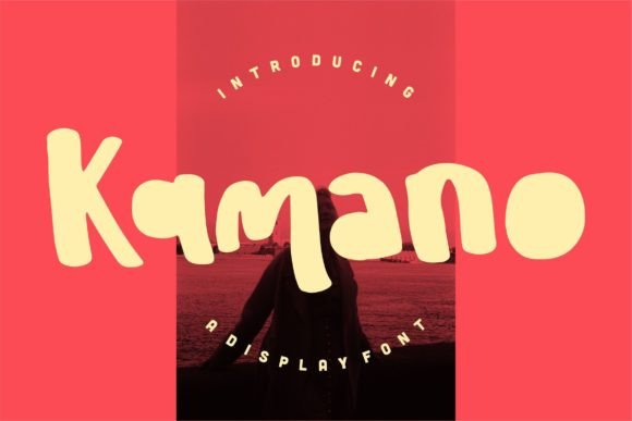 Kamano Display Font: A Joyful Typeface for Small Business Branding