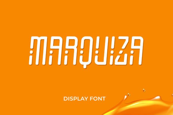 Marquiza: A Modern Display Font for Editorial Impact