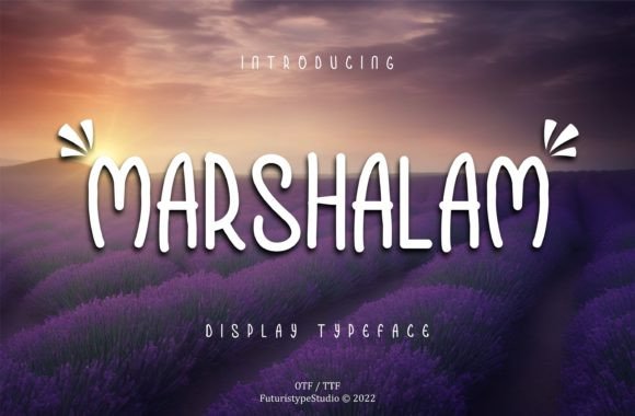 Marshalam: The Trendy Display Font for Standout Branding