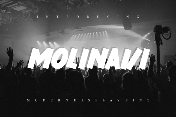 Molinavi Display Font for Bold Campaign Branding
