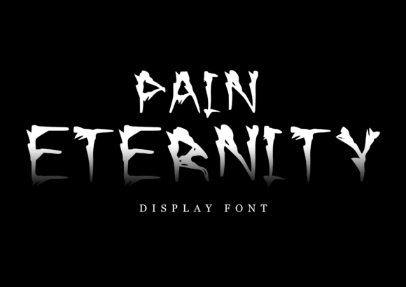 Pain Eternity: The Scary Display Font for High-Impact Campaigns