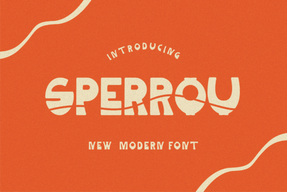 Sperrou Display Font Review for Editorial Design