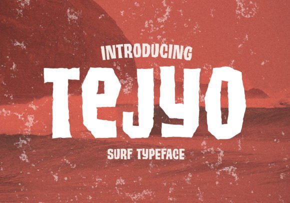 Tejyo Surf Display Font Review for Brand Identity
